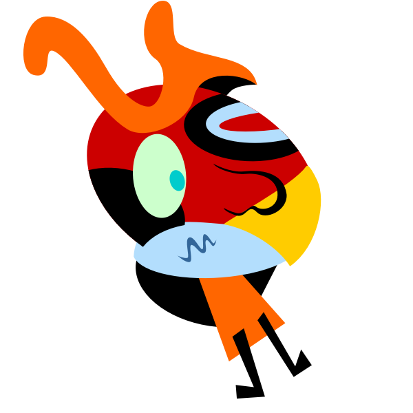 SVG Abstract person