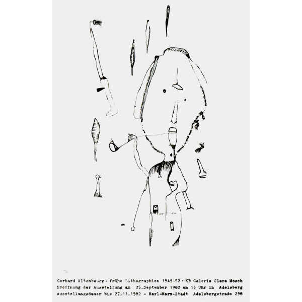 SVG Abstract poster for gallery exhibit