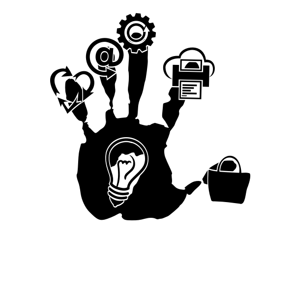 SVG Abstract technology logotype