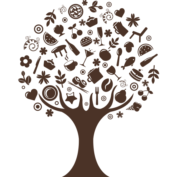 SVG Abstract tree