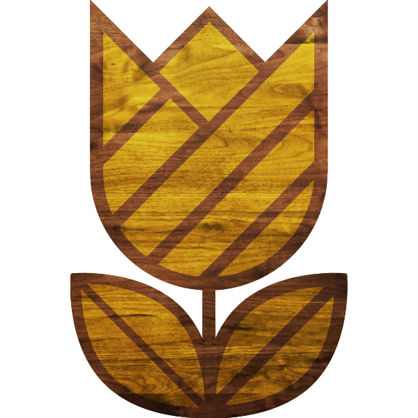 SVG Abstract Tulip Wood Texture
