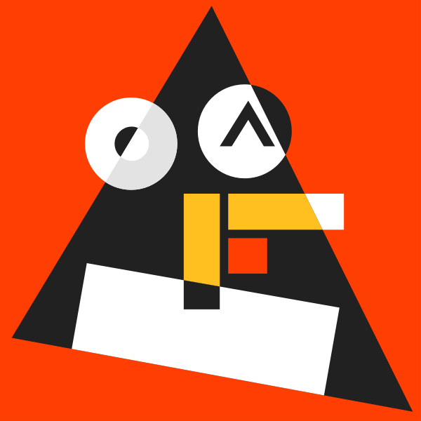 SVG Abstract Tux Avatar