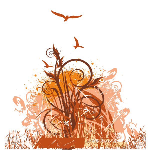 SVG Abstract vector drawing
