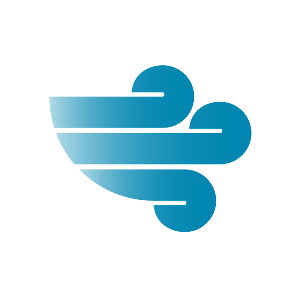 SVG Abstract wind symbol