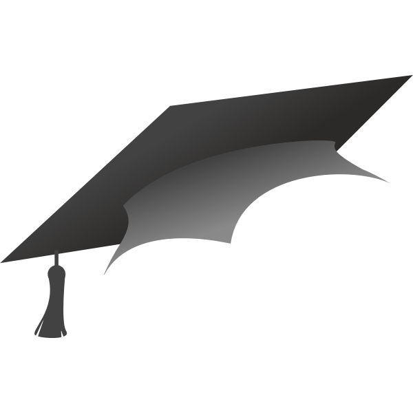 SVG Academic cap