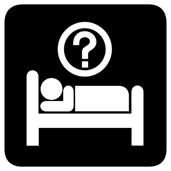 SVG Accommodation sign vector image