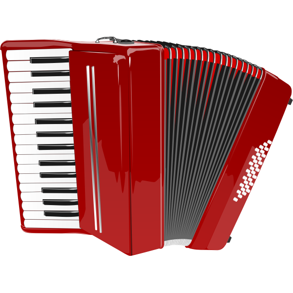 SVG Accordion vector illustration