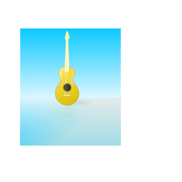 SVG Acoustic guitar vector graphics