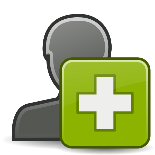 SVG Add contacts