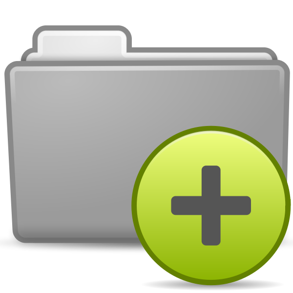 SVG Add file icon
