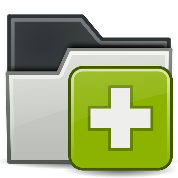 SVG Adding folder symbol