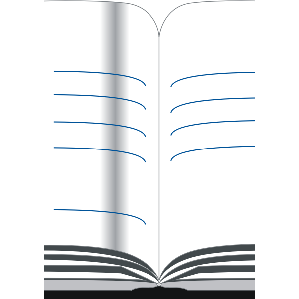 SVG Address book vector drawing