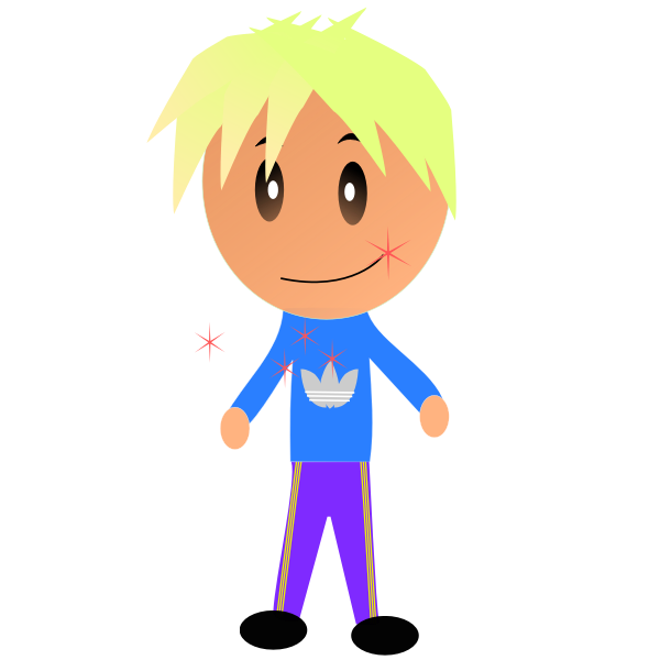 SVG Adidas boy