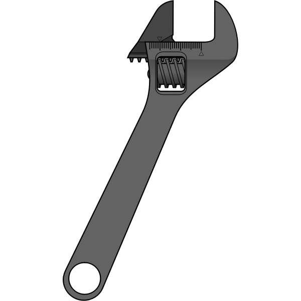 SVG Adjustable wrench