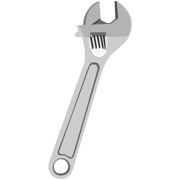 SVG Adjustable wrench