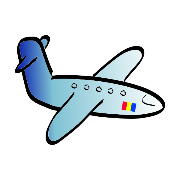 SVG Aeroplane vector art