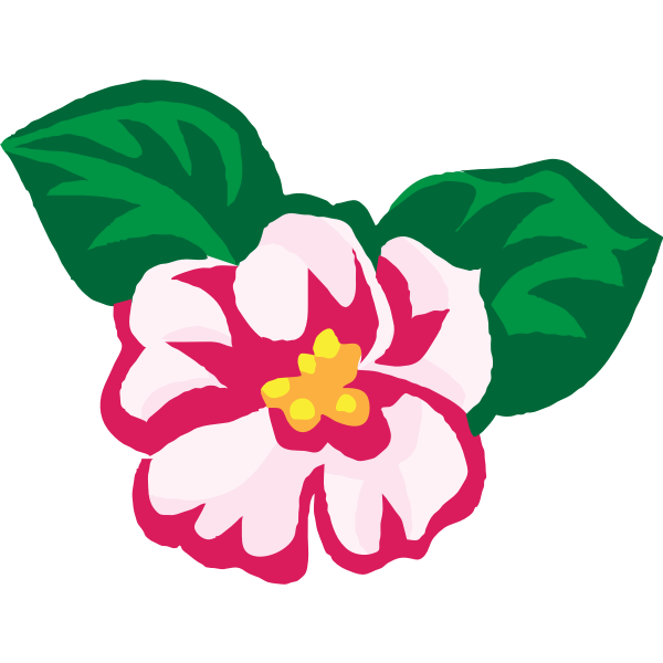 SVG African flower