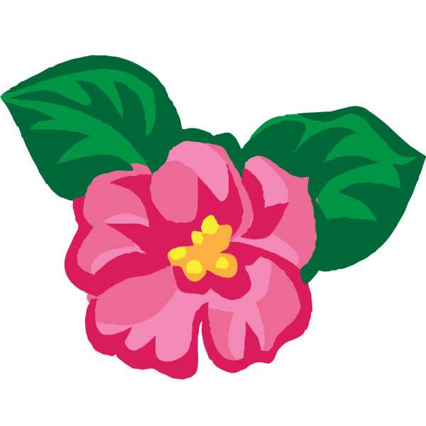 SVG African violet