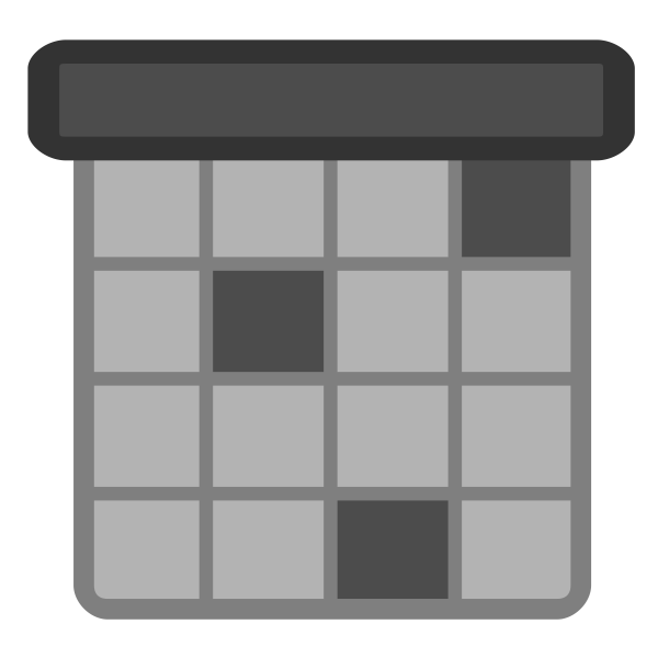 SVG Agenda icon