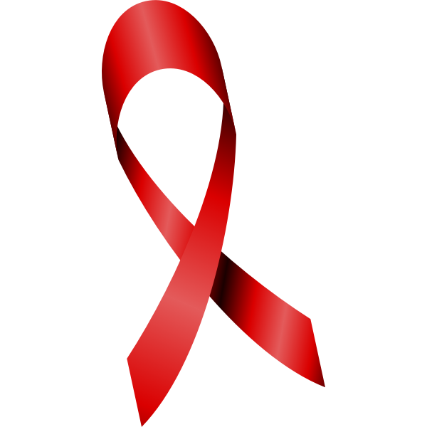 SVG AIDS ribbon