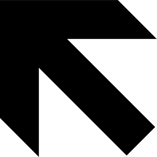 SVG AIGA forward left arrow sign vector image