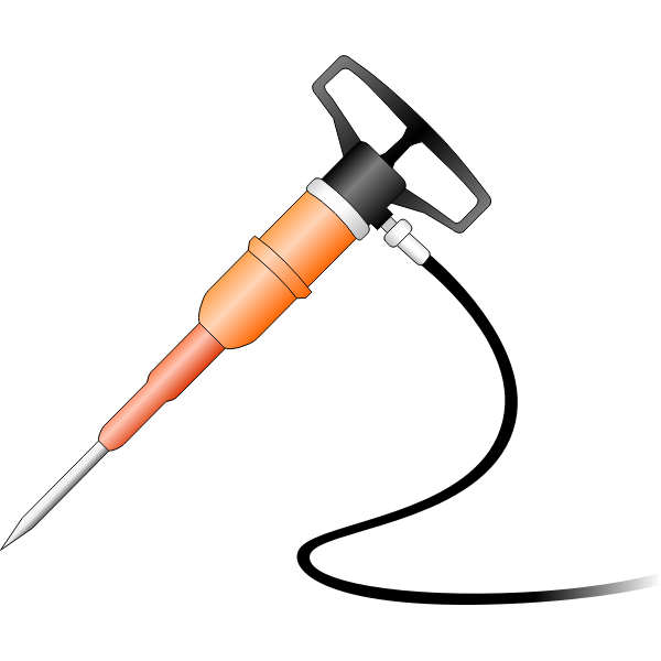 SVG Air hammer vector drawing