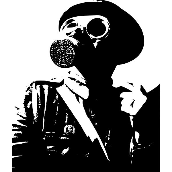 SVG Air raid warden