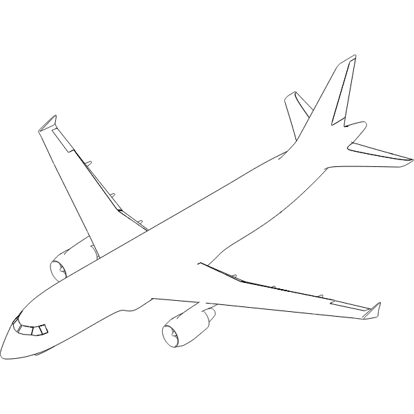SVG Airplane illustration