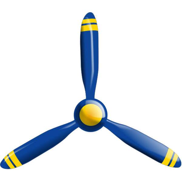 SVG Airplane propeller