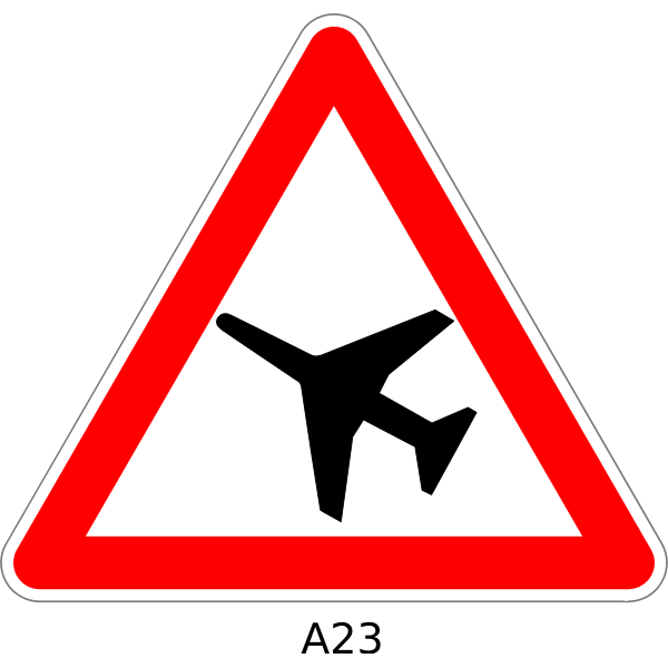 SVG Airport sign vector
