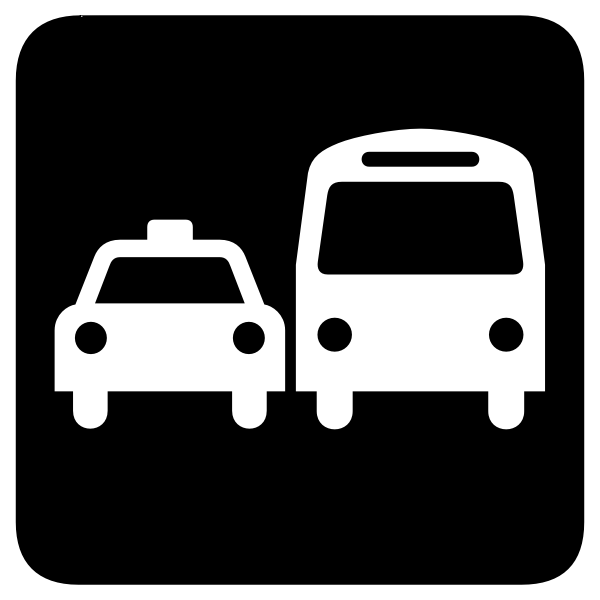 SVG Airport transfer sign vector drawing