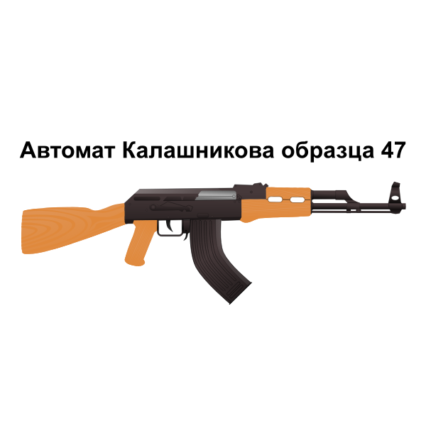 SVG AK47 assault rifle