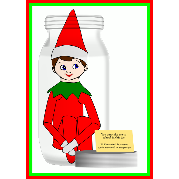 SVG AlanSpeak Elf On The Shelf 01