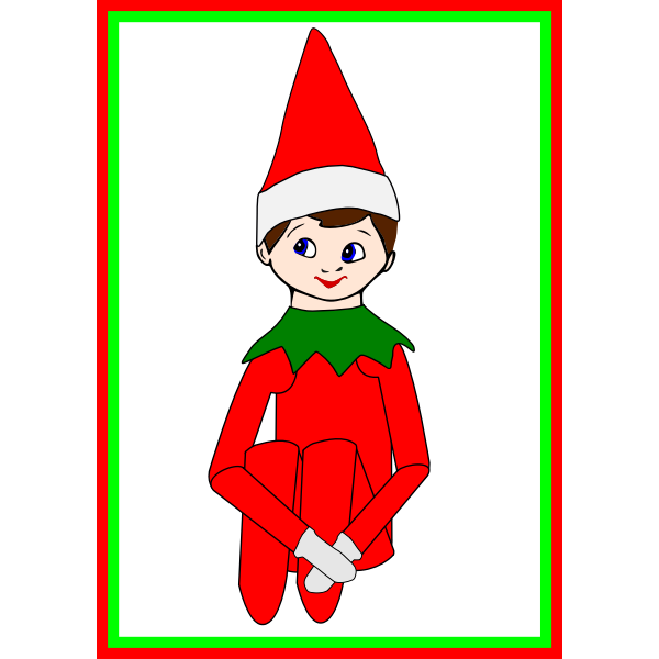SVG AlanSpeak Elf On The Shelf 03