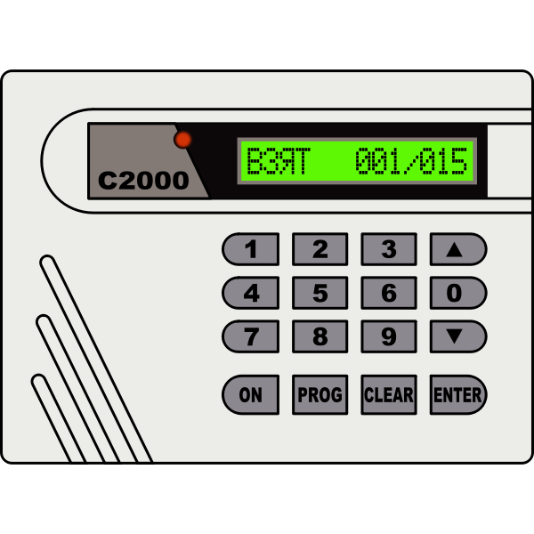 SVG Alarm system