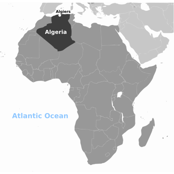 SVG Algeria location