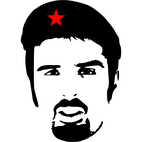 SVG Ali Esbati as Che Guevara