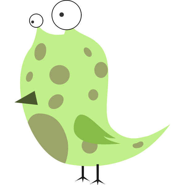 SVG Alien bird