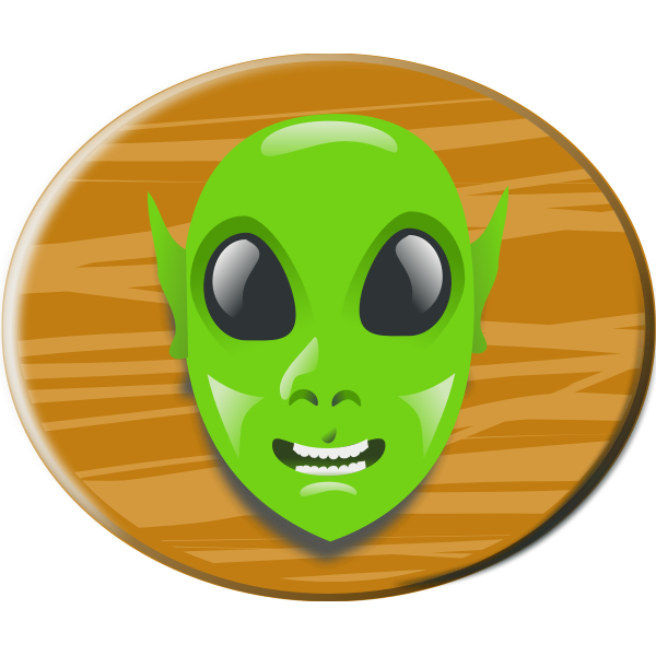 SVG Alien039s face