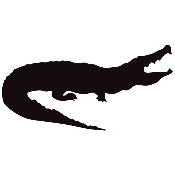 SVG Alligator slhouette