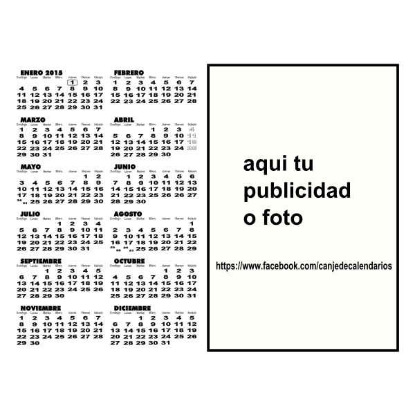 SVG Almanaque de bolsillo 2015