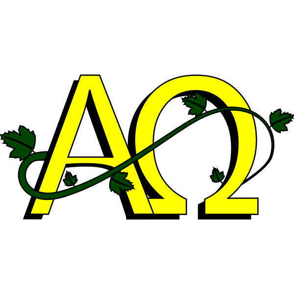 SVG Alpha and omega letters