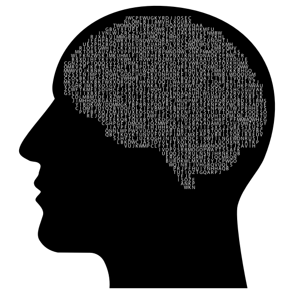 SVG Alphabet in man039s brain