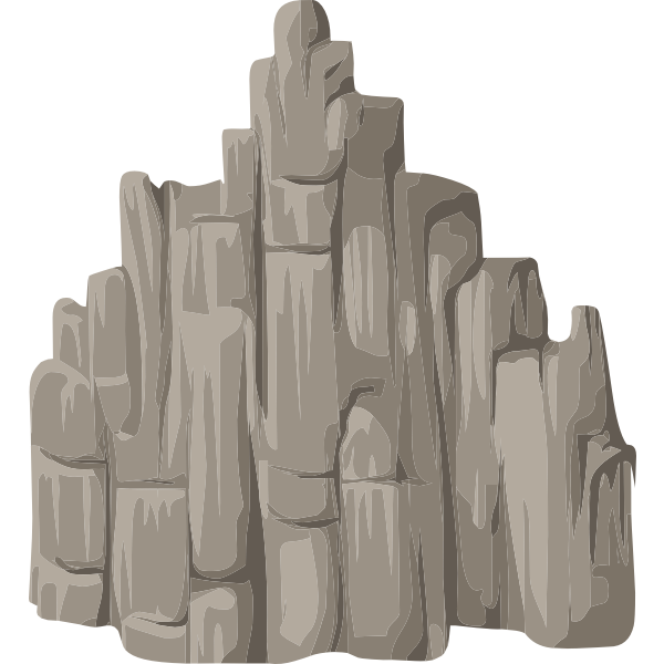 SVG Alpine landscape