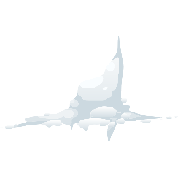 SVG alpine landscape cliff face snow 01c al1