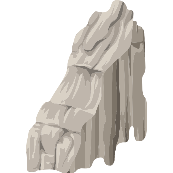 SVG alpine landscape cliff side highlight underhang 01a al1