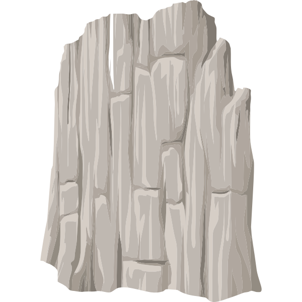 SVG alpine landscape cliffside 1c al1