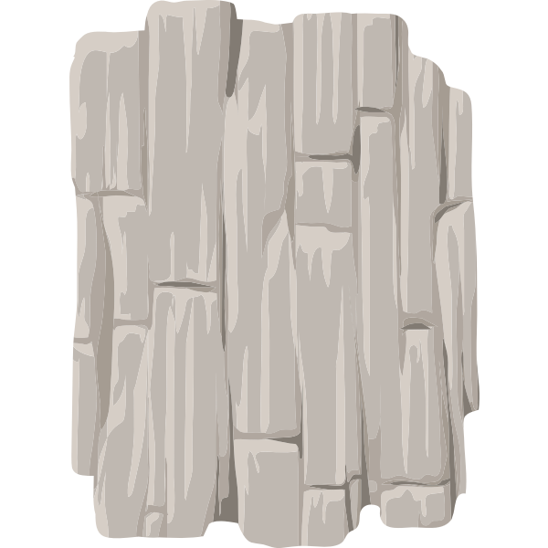 SVG alpine landscape cliffside patch 1a al1
