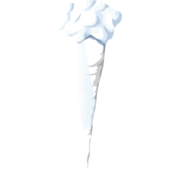SVG alpine landscape icicle 1b al1