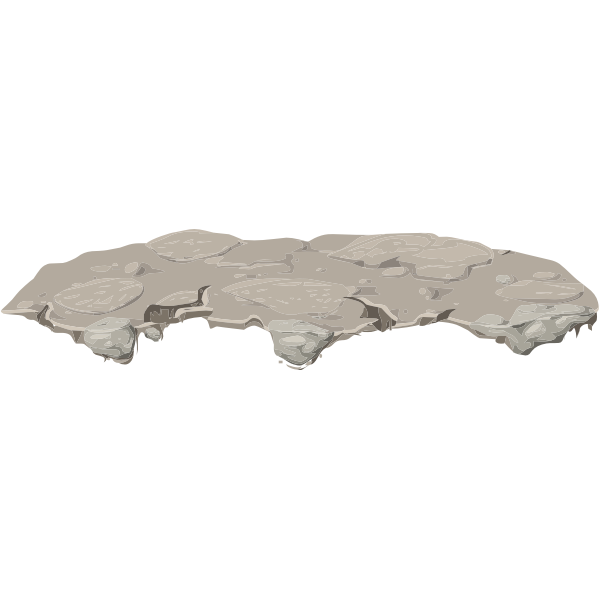 SVG Alpine landscape image